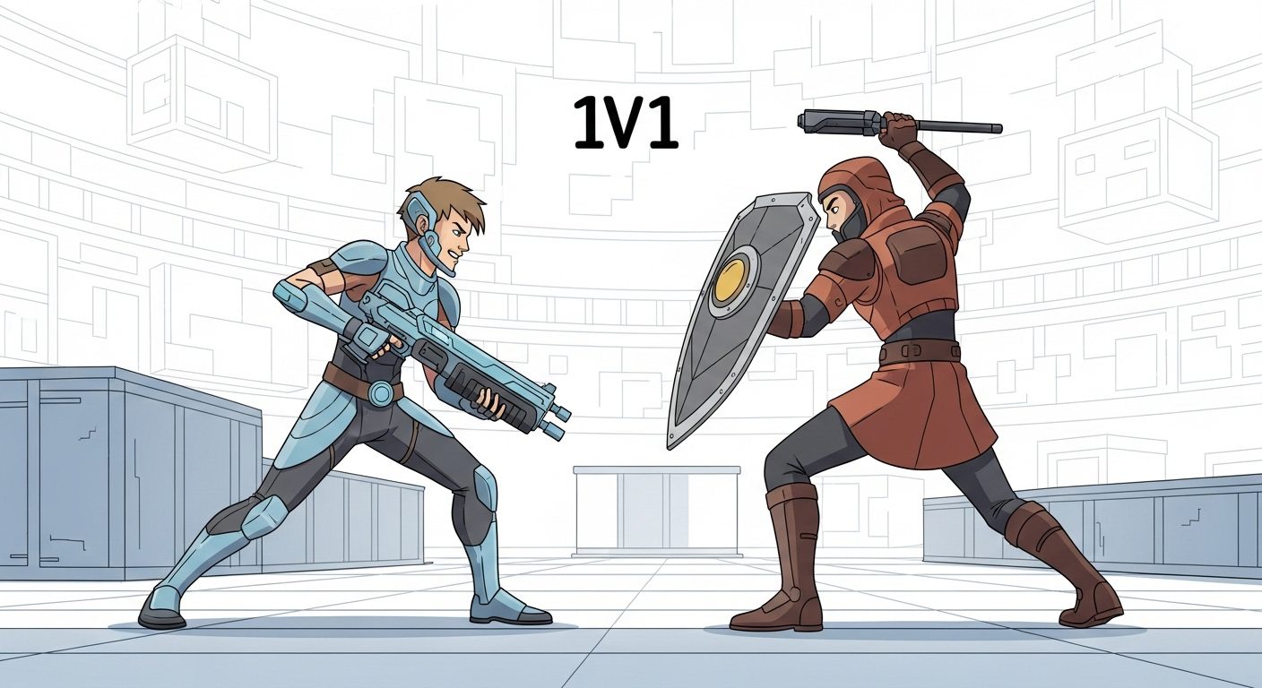 Exploring the Competitive Universe of 1v1 lol Official